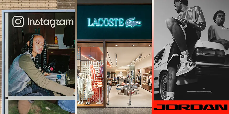 Instagram、Lacoste 与 Jordan Brand 的品牌视觉